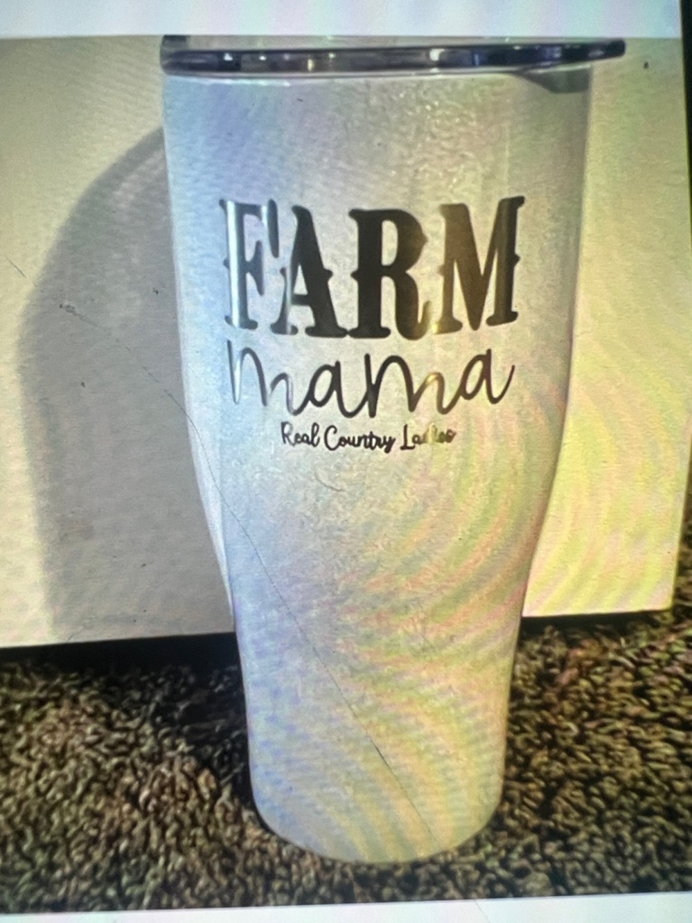 FARM MAMA 27ounce Cup Slider lid new